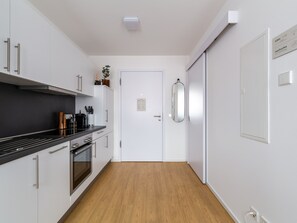 Studio, 1 lit une place (Passau Bahnhofstr | Single Suite S) | Cuisine privée | Bouilloire électrique