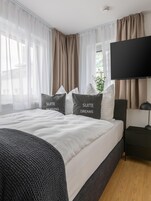 Apartamento, 1 cama doble (Passau Bahnhofstr | Single Suite M + ) | Wifi gratis y ropa de cama