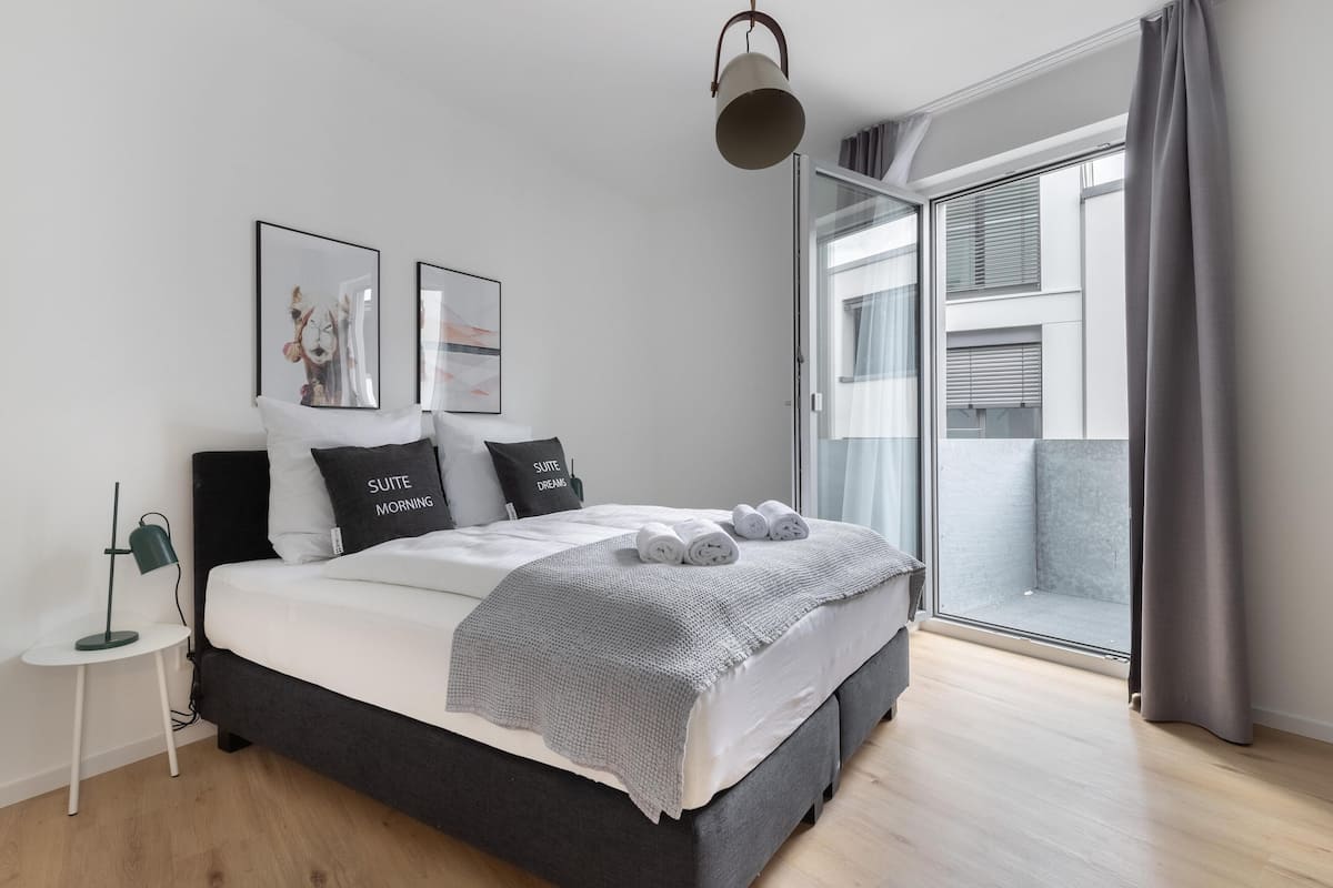 One-Bedroom Suite with balcony | Gratis wifi, beddengoed