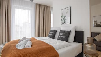 Wifi gratis y ropa de cama