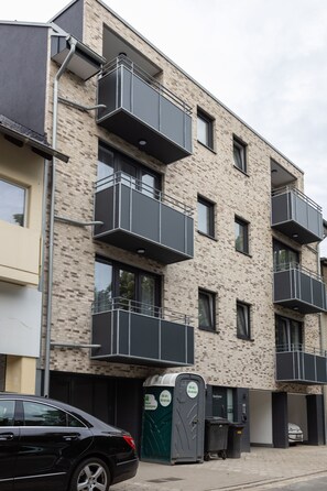Overnatningsstedets facade