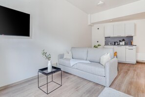 Suite XL with sofa bed | บริเวณนั่งเล่น | ทีวี