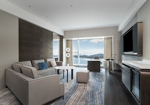 Suite, 1 chambre, vue mer | Vue de la chambre