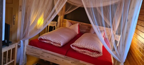 Vacation home at the monastery garden. ( 127 qm)Gößweinstein with garden and balcony, parking lot