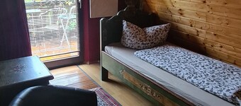 Vacation home at the monastery garden. ( 127 qm)Gößweinstein with garden and balcony, parking lot