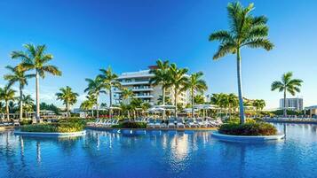 Indoor pool, outdoor pool