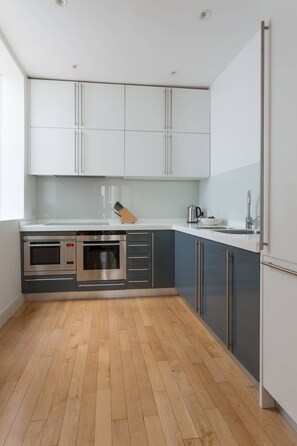 Microwave, dishwasher, coffee/tea maker, toaster