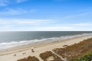 On the beach