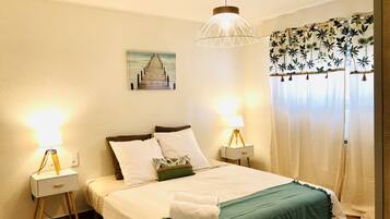 1 chambre, fer et planche Ă repasser, lit parapluie, Wi-Fi gratuit