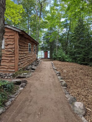 Property grounds - Private lakefront cabin on beautiful Munuscong Bay (Pickford)