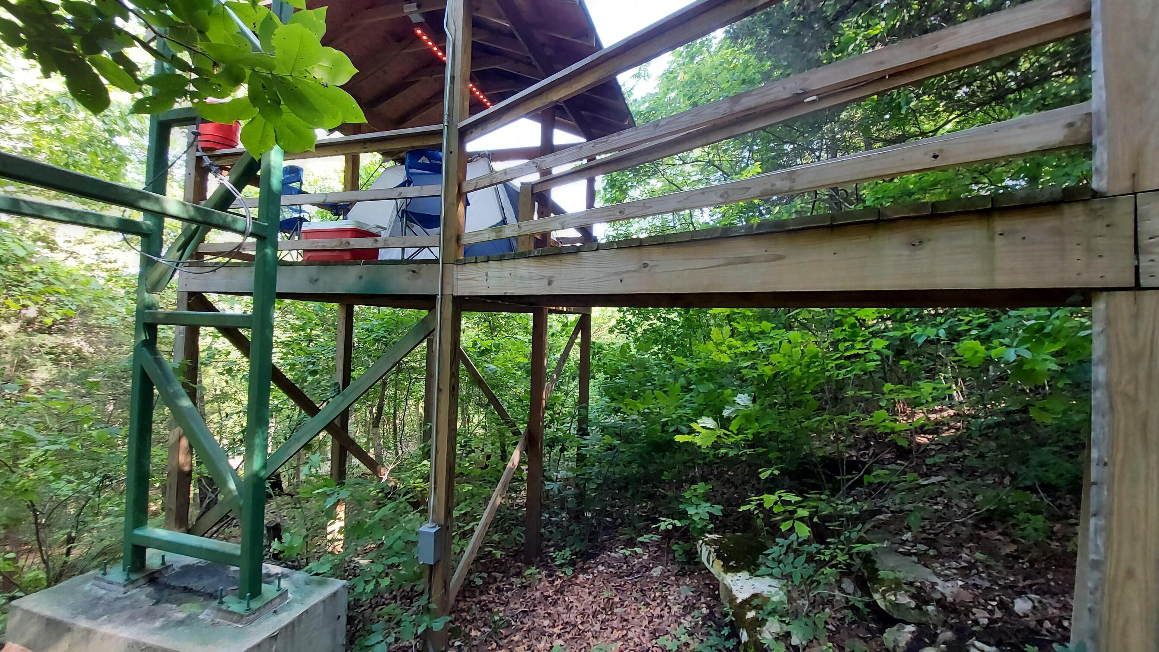 Tent (TreeTopper - Fully Set up tent Site! ) | Property grounds