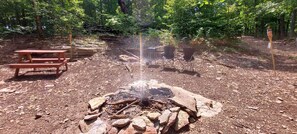 Tent (TreeTopper 2 - Fully Set up tent Site) | Property grounds - Treetopper 2 Fully Set up Tent Site with BBQ, Firepit, Outdoor Pool & Hiking (Branson)