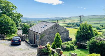 One bed Detached Converted Barn With Panoramic Views of the Wharf & Aire Valley