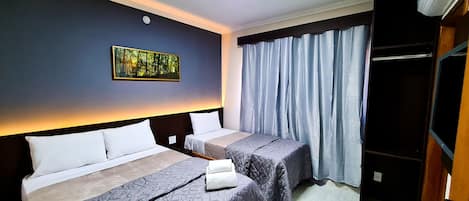 Minibar, rideaux occultants, Wi-Fi gratuit, draps fournis