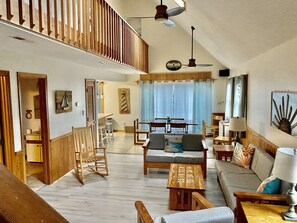 Smart TV, video games, DVD player, books