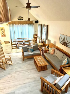 Smart TV, video games, DVD player, books