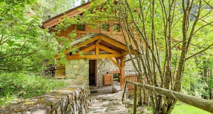 Chalet ski in / out avec vue, emplacement fabuleux