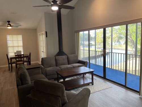 Manatee Manor. Waterfront, dock, stilted home. Renovated June '23. 