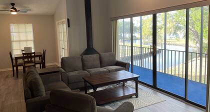 Manatee Manor. Waterfront, dock, stilted home. Renovated June '23.