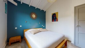1 bedroom, iron/ironing board, WiFi, bed sheets - Maison Sugar Cane - Vista panorámica y piscina de desbordamiento (Sainte-Rose)