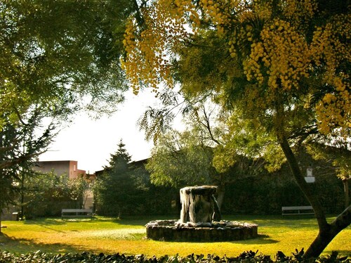 House with two terraces