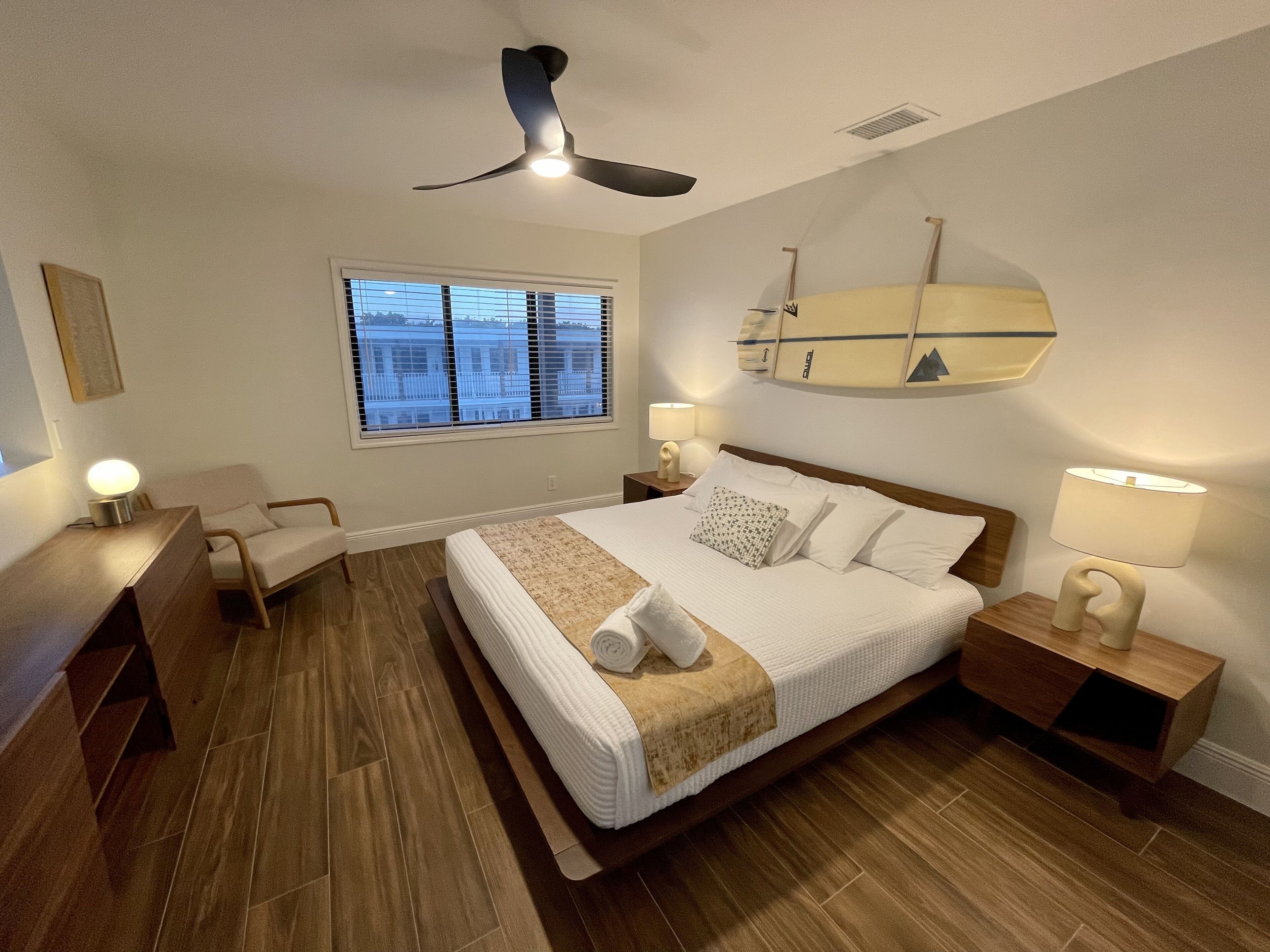 iron/ironing board, free wifi, bed sheets