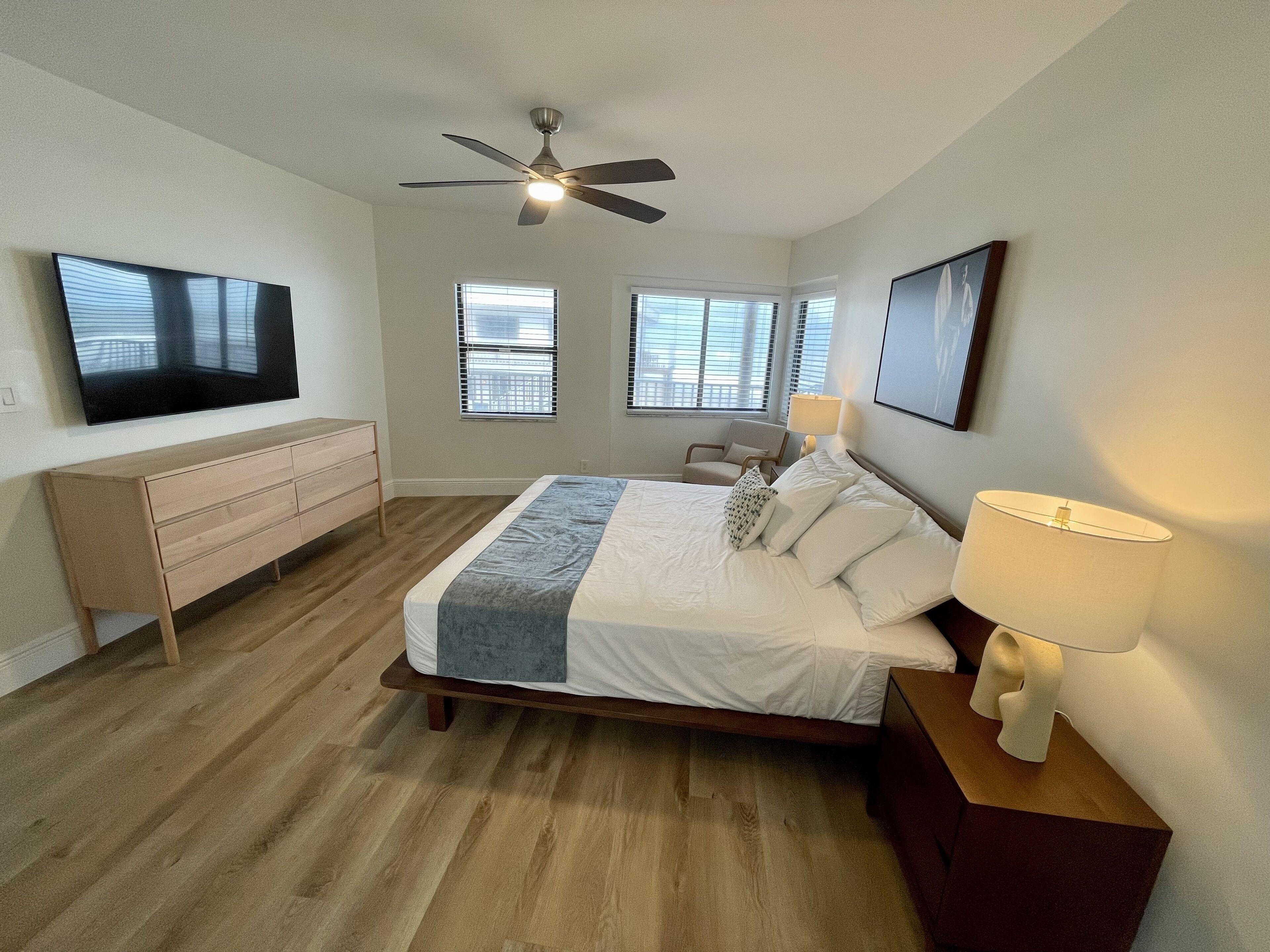 iron/ironing board, free wifi, bed sheets