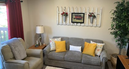 Country apartment less than a hour to Cleveland, Akron, Mohican & Amish Country!