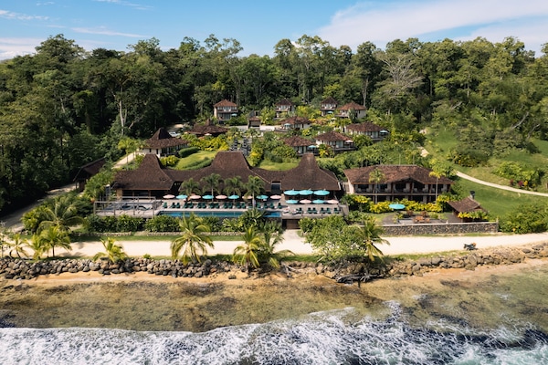 Voorkant van accommodatie