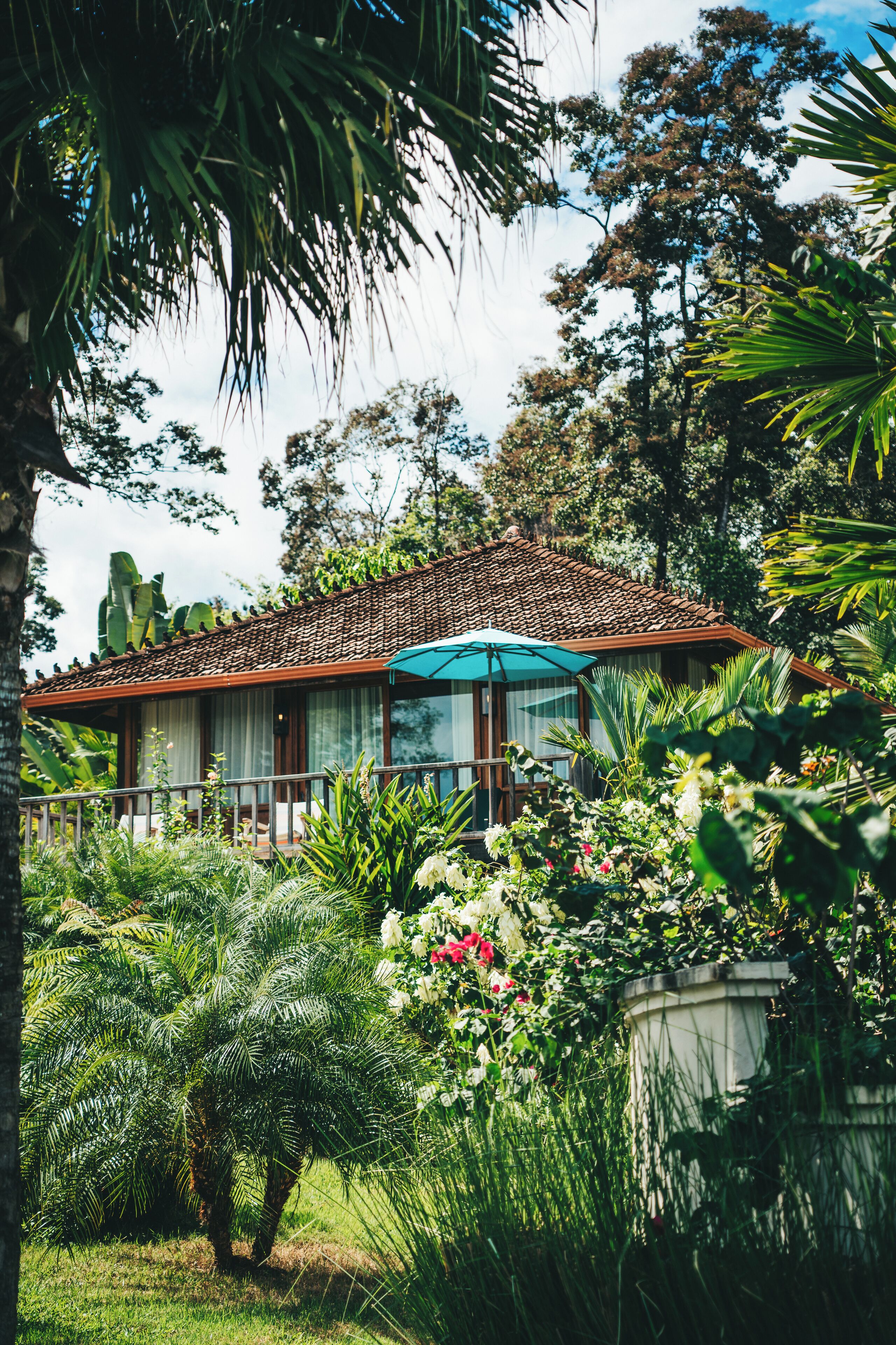 Villa de lujo | Ropa de cama de alta calidad y edredones de plumas