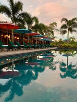 2 outdoor pools, open 6:00 AM to 10:00 PM, sun loungers