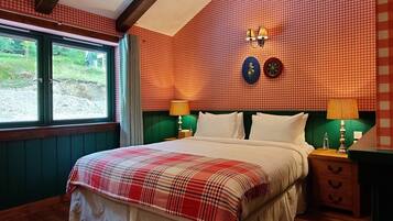 2 chambres, coffres-forts dans les chambres, fer et planche Ă repasser