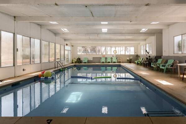 Indoor pool, outdoor pool