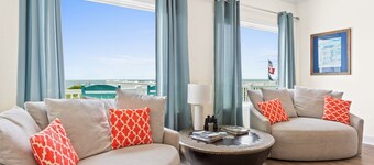 License to Chill at Ocean Isle Beach, Ocean front Home with private heated pool and Elevator