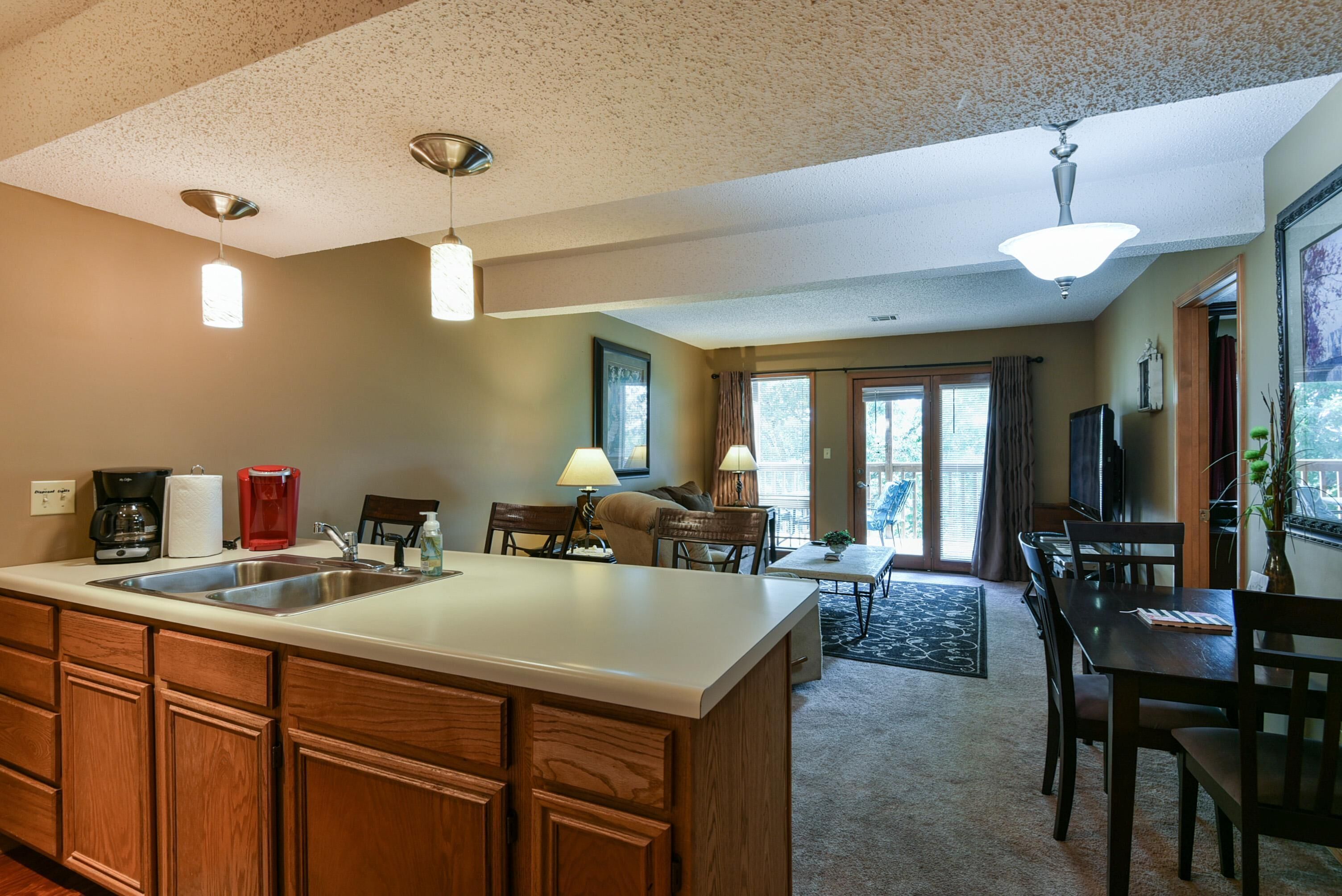 公寓客房 (Notch #8 - POOLS - Great Balcony - Tr) | 私人廚房