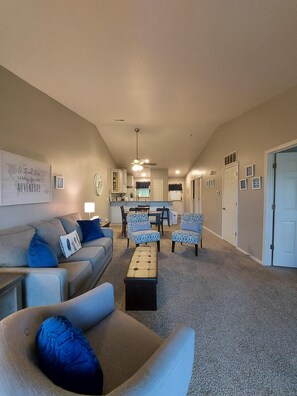 Condo (Placid Place - Walk to Marina - FISHI) | Living room | TV