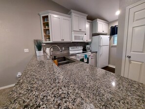 Condo (Placid Place - Walk to Marina - FISHI) | Private kitchen - Placid Place Condo, Walk to Marina, Fishing & Boat Rentals (Branson)