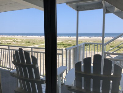 Beautiful oceanfront condo complete with morning sunrise
