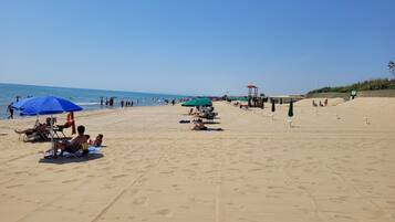 Una spiaggia nelle vicinanze