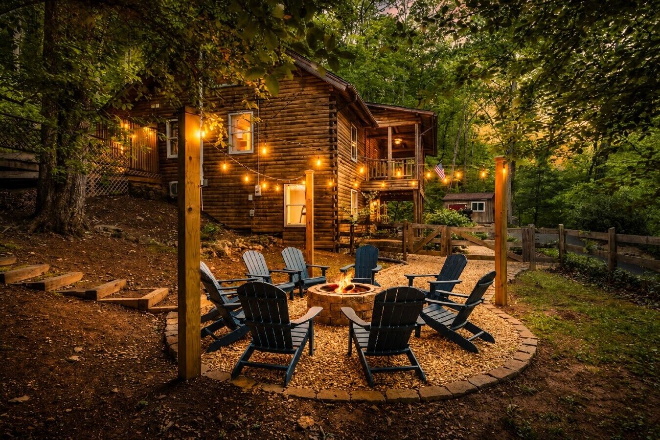 Afton Cabin Firepit