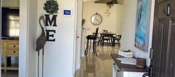 Short drive to the beach, or stay by the pool.