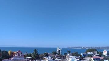 Uitzicht op strand/zee