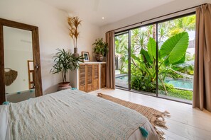 3 bedrooms, in-room safe, iron/ironing board, free WiFi - Exotic 3BR Villa, Canggu Oasis (Kuta Utara)
