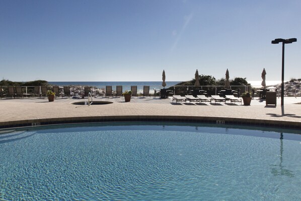 Indoor pool, a heated pool