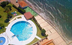 Pool - Amazing seaviews! First line studio Mijas Costa (Mijas Costa)