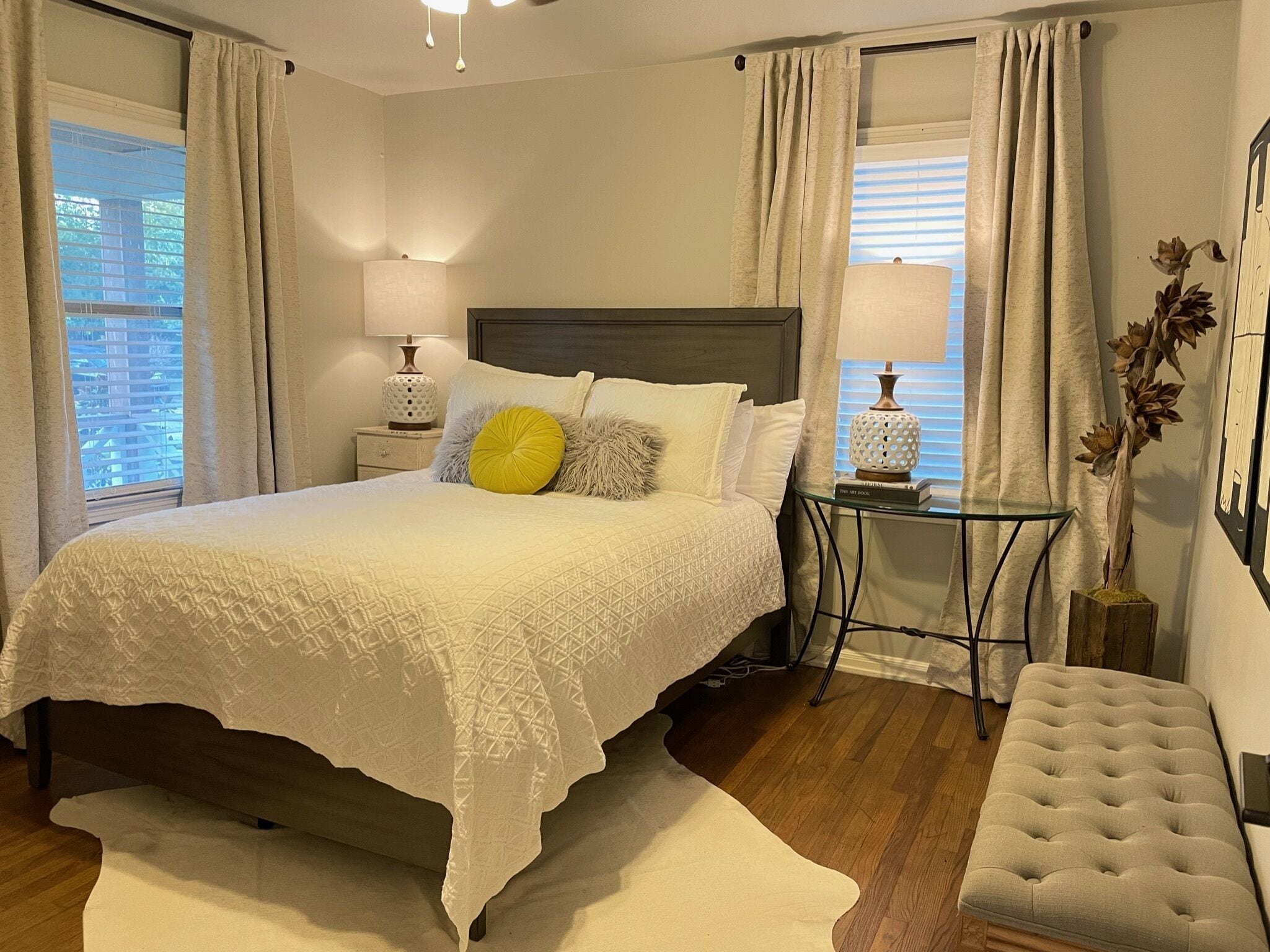 2 bedrooms, iron/ironing board, travel crib, free WiFi