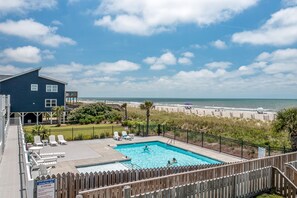 Pool - "Waters Edge 429-D" - Oceanfront Condo w/ Community Pool, 2 Bedrooms / 2 Bathrooms (Holden Beach)