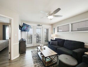TV - "Waters Edge 429-D" - Oceanfront Condo w/ Community Pool, 2 Bedrooms / 2 Bathrooms (Holden Beach)