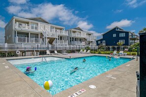 Pool - "Waters Edge 429-D" - Oceanfront Condo w/ Community Pool, 2 Bedrooms / 2 Bathrooms (Holden Beach)