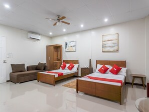 Suite estudio familiar | Wifi gratis y ropa de cama